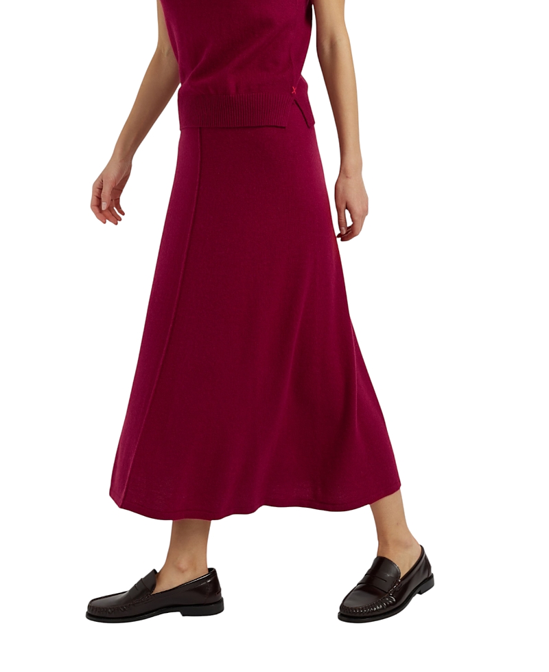 Chinti & Parker Women's Wool Cashmere Midi Skirt