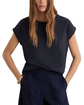 Tommie Crewneck Cuffed Sleeve Tee