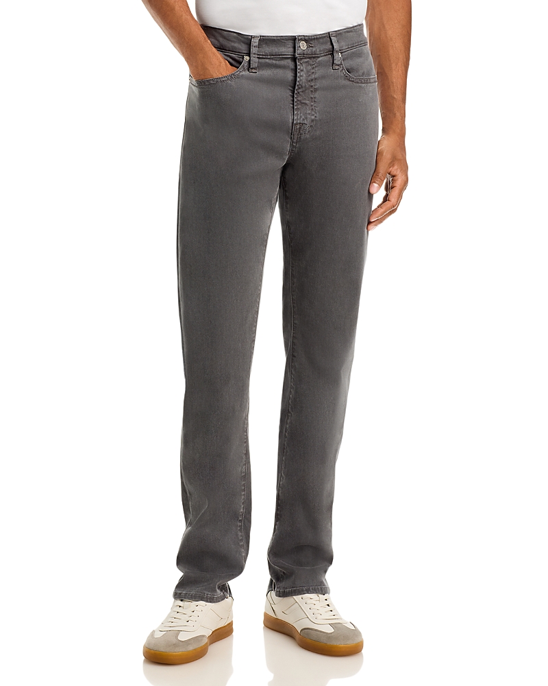 Frame L'Homme Slim Brushed Twill 32.5 Pants in Shadow Grey