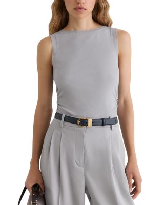 Trinny Sheer Detail Rib Vest