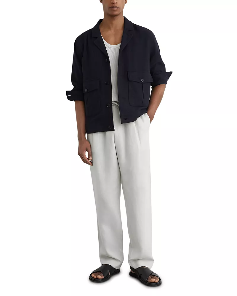 Reiss Stone Relaxed Fit Trousers