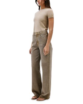 Grace High Rise Wide Jeans in Great Basin - thumbnail 5