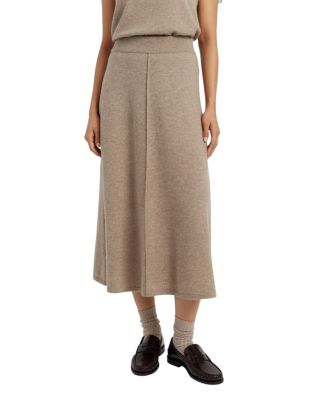 Chinti & Parker Women's Wool Cashmere Midi Skirt
