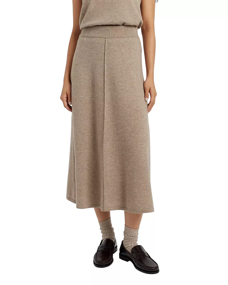 Chinti & Parker Women's Wool Cashmere Midi Skirt