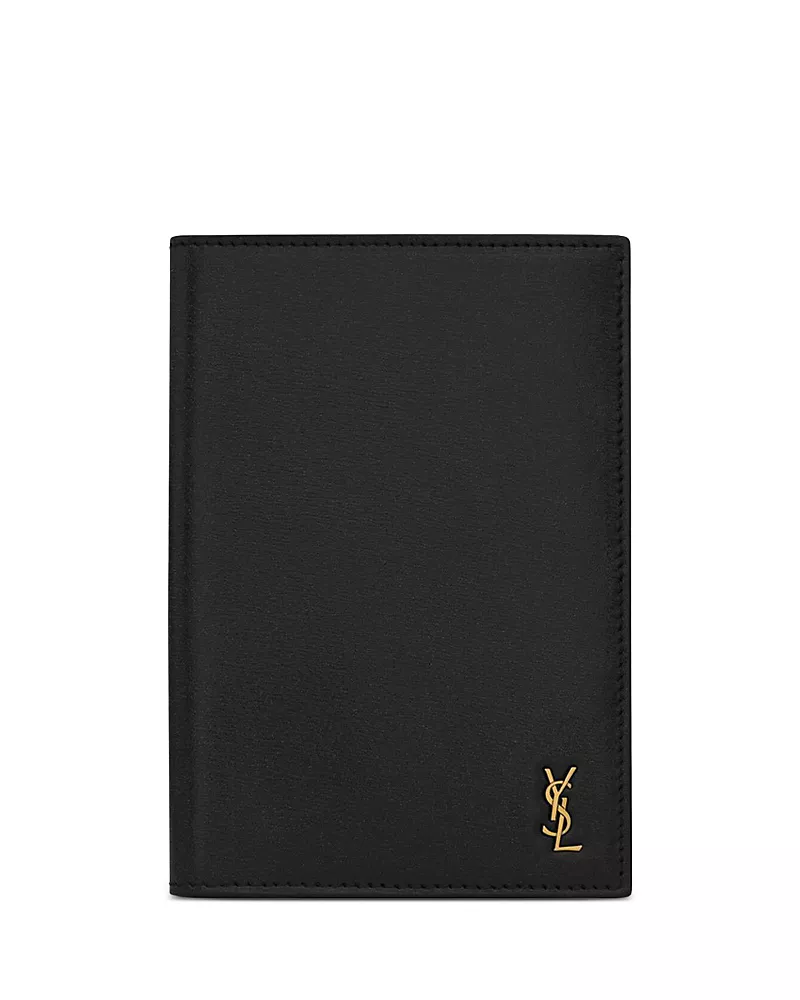 Saint Laurent Tiny Cassandre Passport Holder
