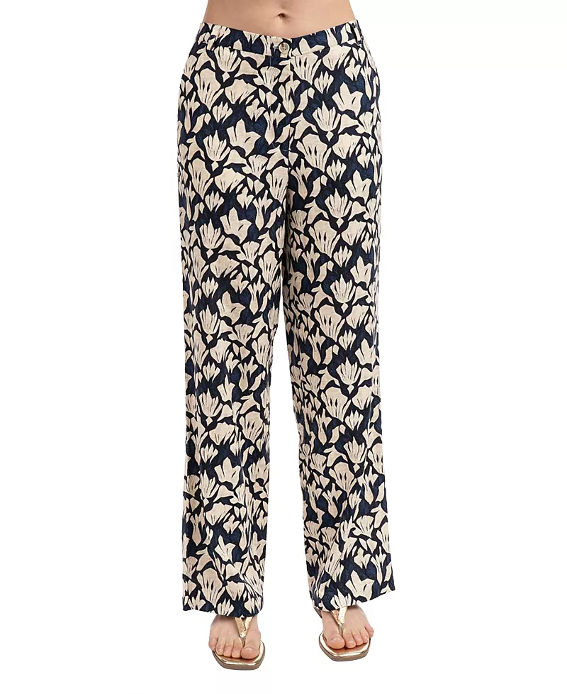 Elle Collection Women's Printed Tailored Pant