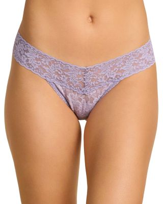 Signature Lace Low Rise Thongs