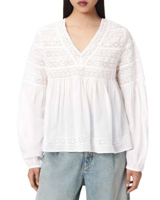 Neneh Lace Panel Top