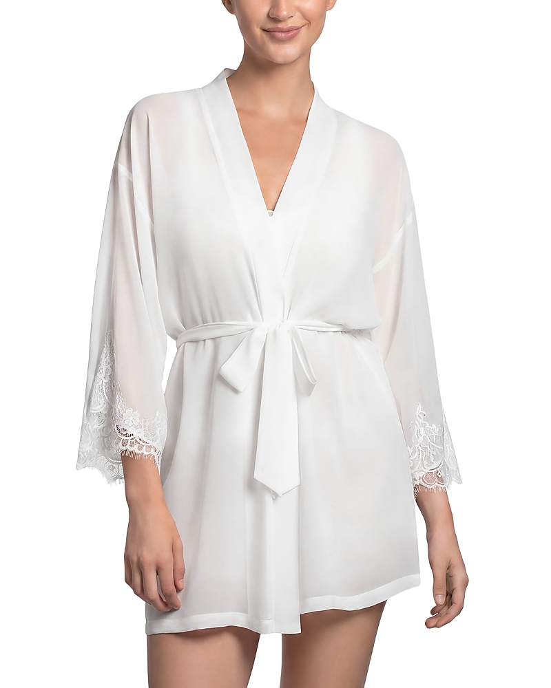 In Bloom By Jonquil Chiffon Wrap Robe