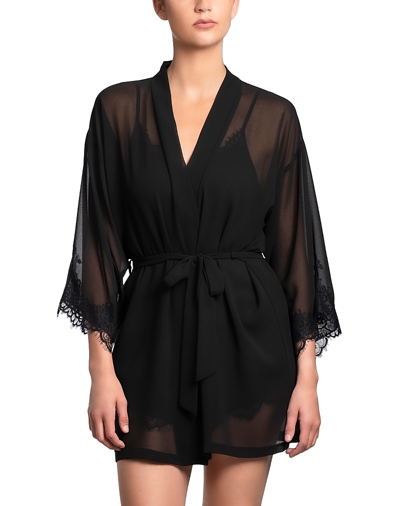 In Bloom by Jonquil Chiffon Wrap Robe