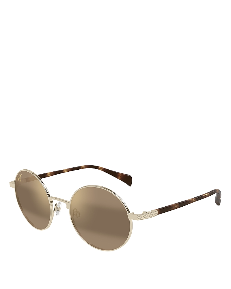 Maui Jim Mokupuni Round Sunglasses, 52mm · OS