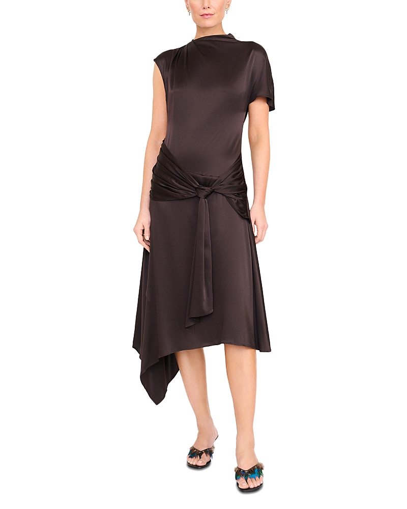 Staud Davina Silk Blend Dress