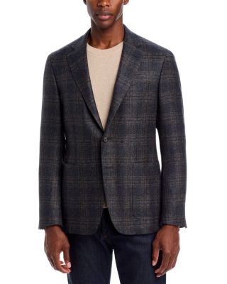 Kei Tonal Plaid Trim Fit Sport Coat