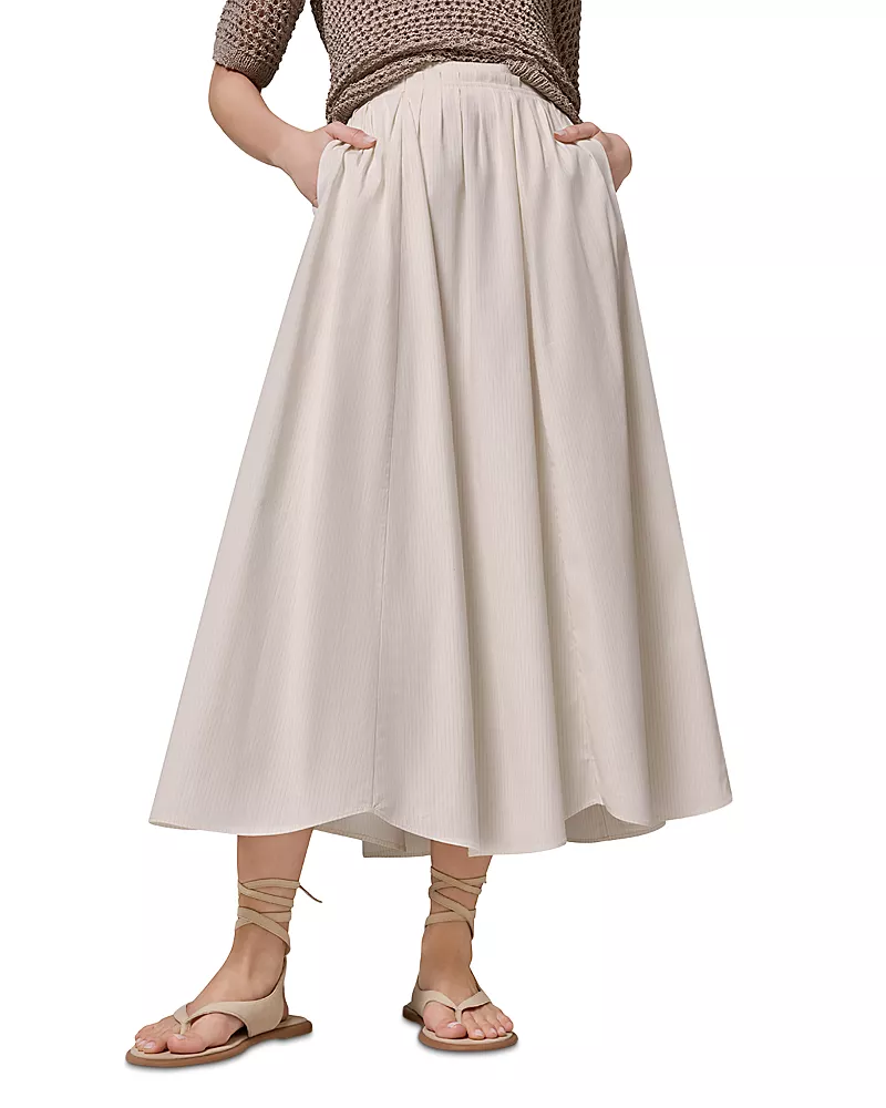 Donna Karan Pleated Skirt