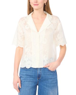 Vince Camuto Lace Shirt