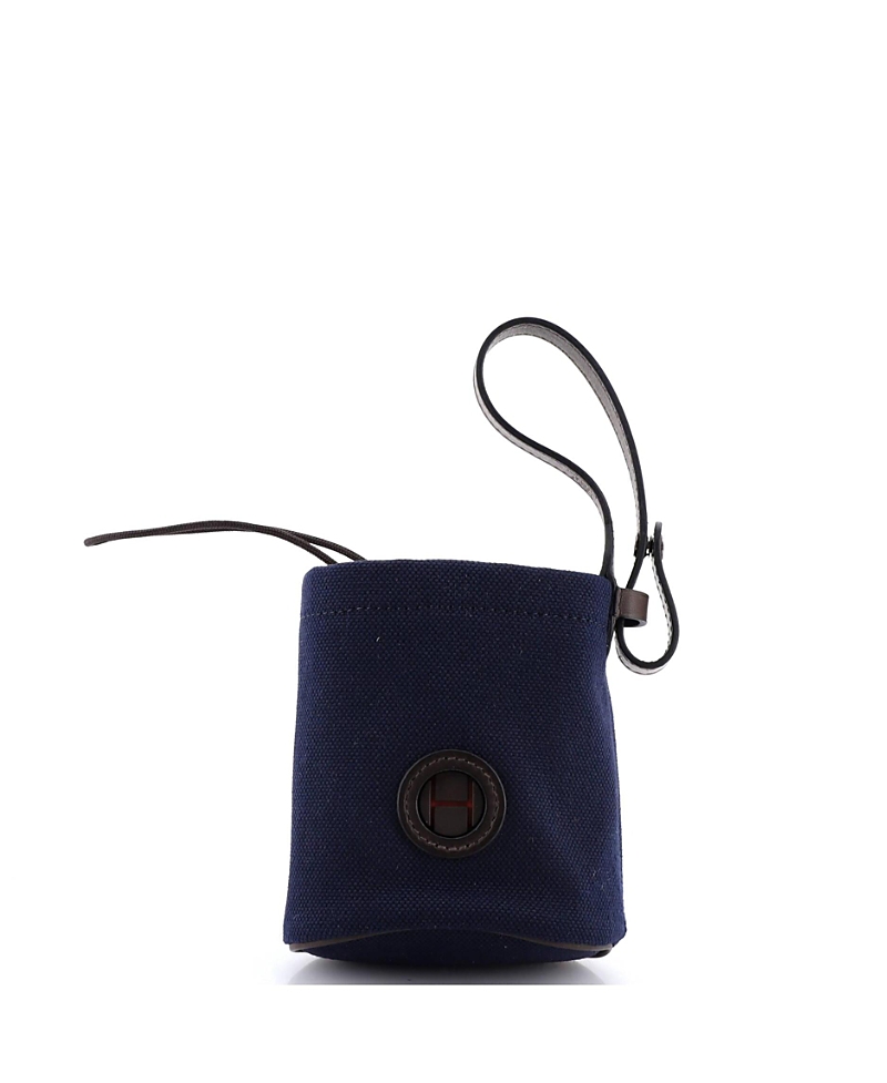 Pre-Owned HERMES On-The-Go Dog Pouch Toile