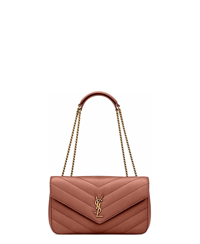 Saint Laurent Loulou Medium in Matelasse Lambskin · OS