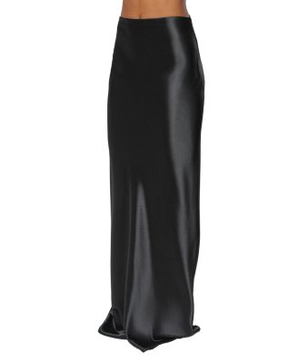 Jluxlabel Tradition Satin Maxi Skirt