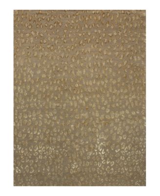 Bokara Rug Co Tibetan Wool Silk Cheetah Area Rug, 10'1" x 13'10"