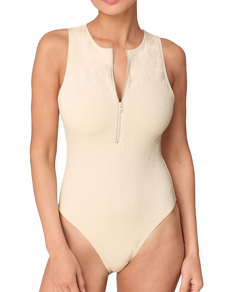 Andie Women's Pescadero High Neck One Piece Swimsuit