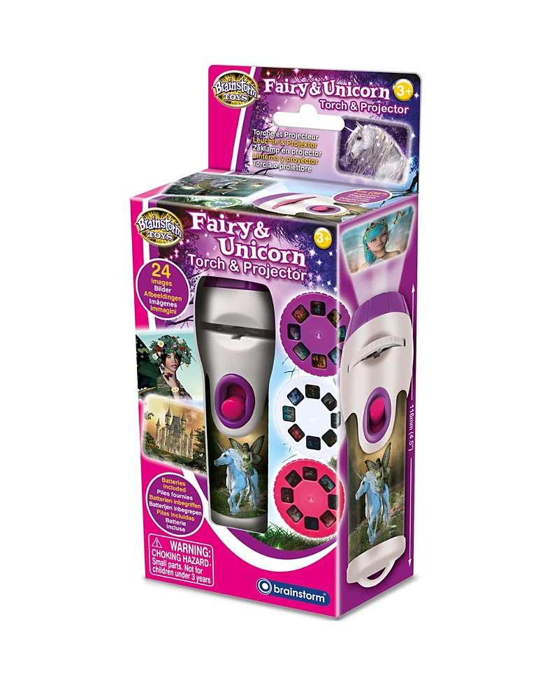 Brainstorm Toys Fairy & Unicorn Torch & Projector, Ages 3+