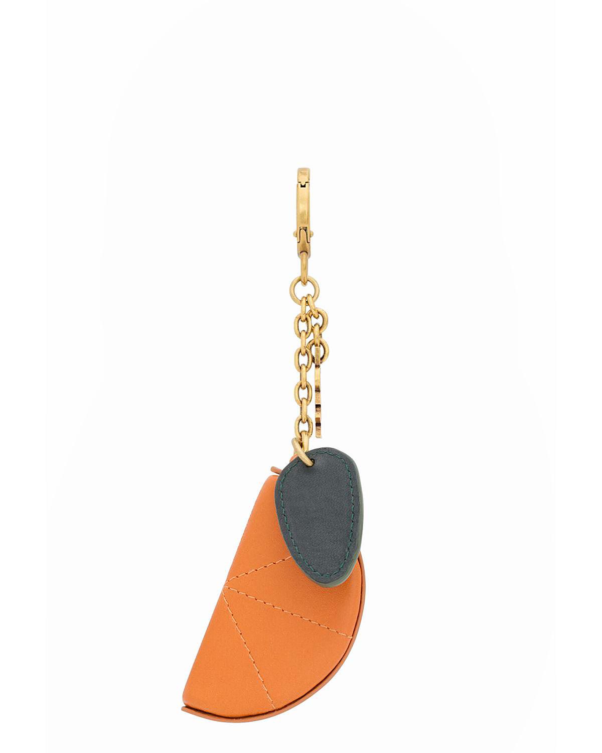 Saint Laurent Orange Keyring