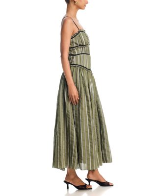 Celia Striped Maxi Dress