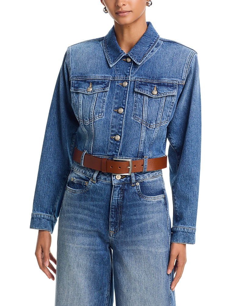 Cinq a Sept Graciel Cropped Denim Jacket