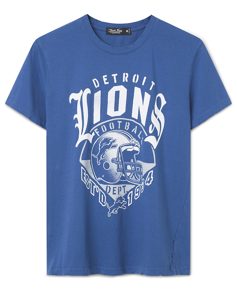 Junk Food Clothing Women's Detroit Lions Gridiron Vintage Tee