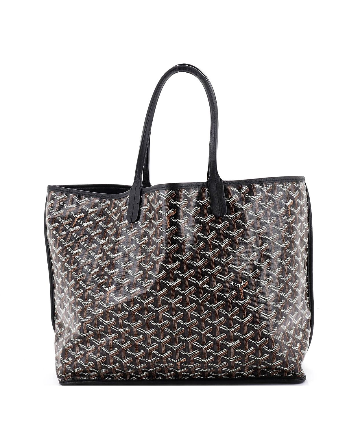 Pre-Owned Goyard Pm Anjou Reversible Tote Coated Canvas