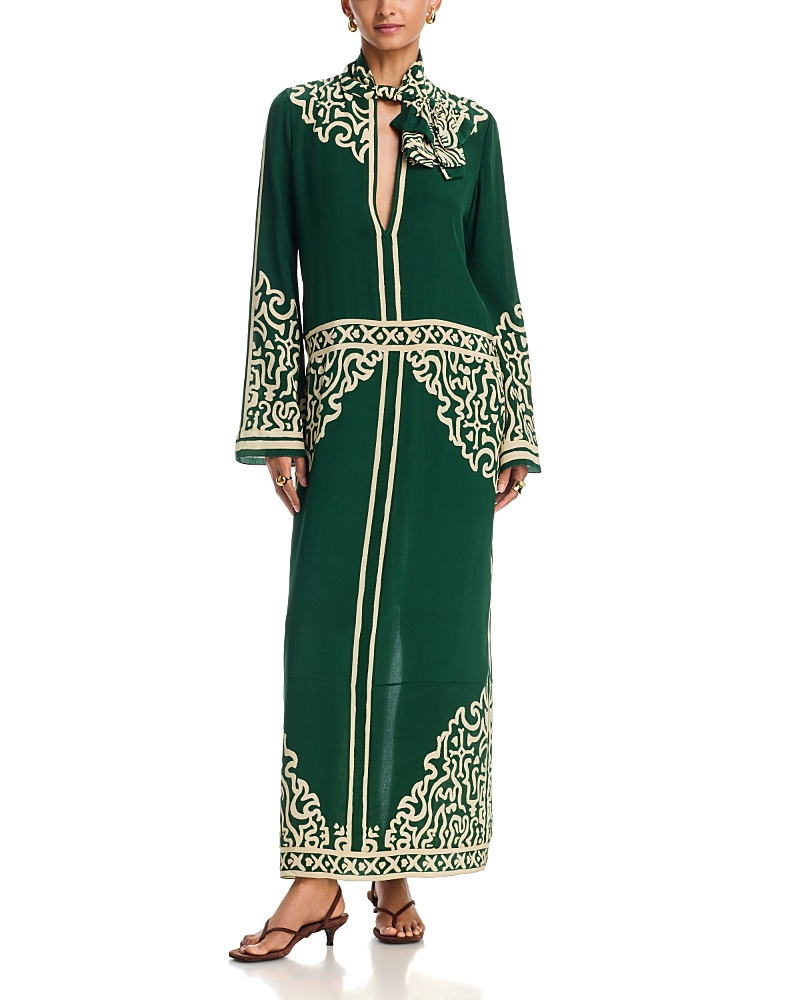Johanna Ortiz The Windborne Woman Silk Tunic Dress