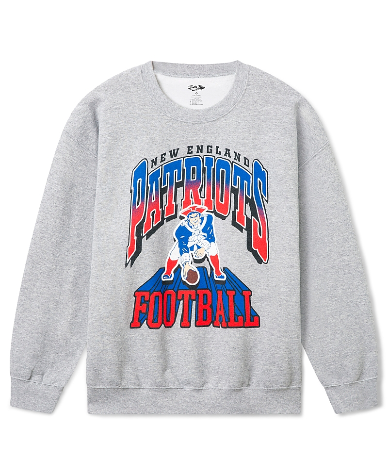 Junk Food Clothing Unisex New England Patriots All Pro Crew Fleece