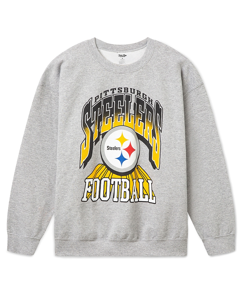 Junk Food Clothing Unisex Pittsburgh Steelers All Pro Crew Fleece