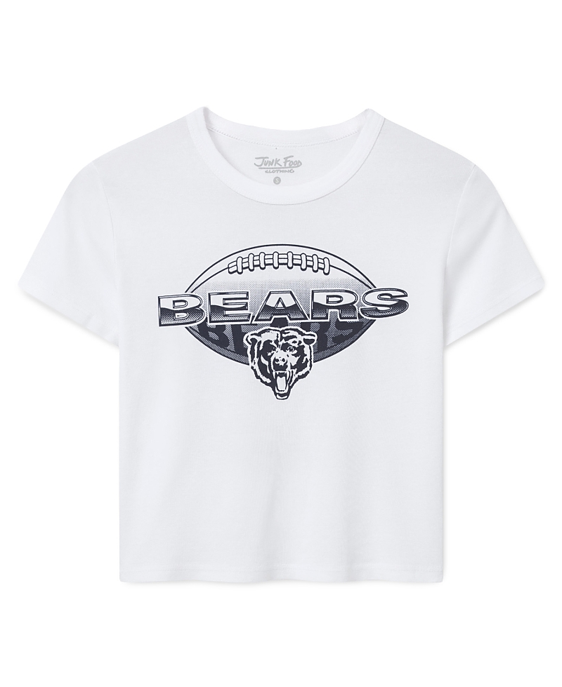 Junk Food Clothing Women's Chicago Bears Repeat Baby Tee