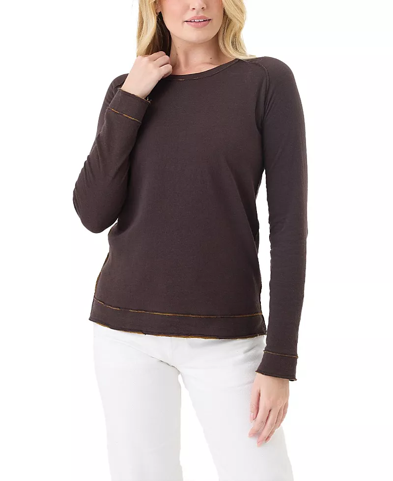 Goldie Lewinter Stella Saddle Shoulder Pullover