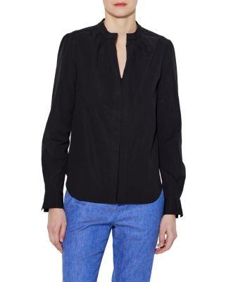 Callas Milano Olympia Long Sleeve Poplin Top