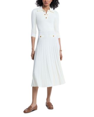 Polo Flared Midi Dress