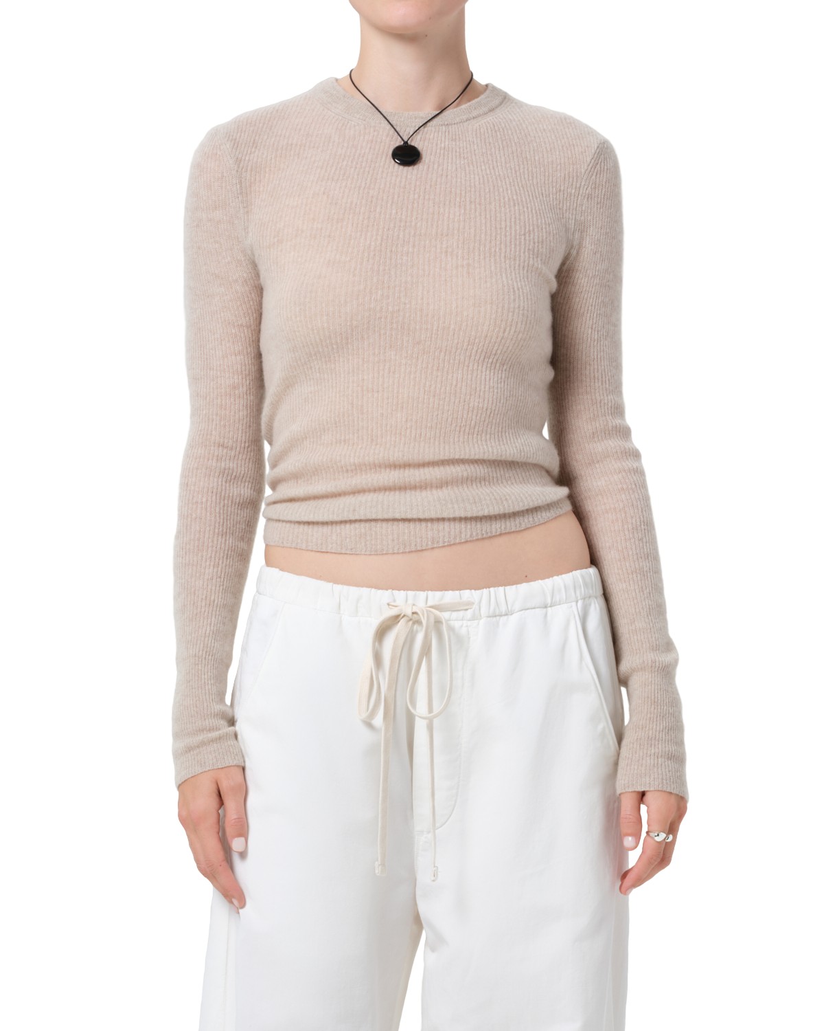 Citizens Of Humanity Citizens of Humanity Alessia Crewneck Sweater in Oatmeal