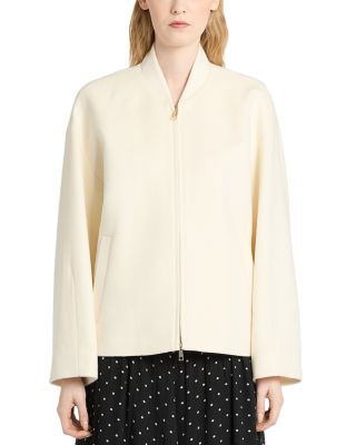 Mllfiesta Wool Cashmere Zip-Up Jacket