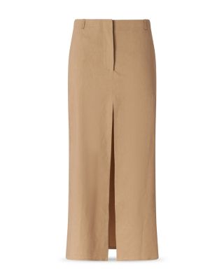 Hylda Stretch Linen Blend Skirt
