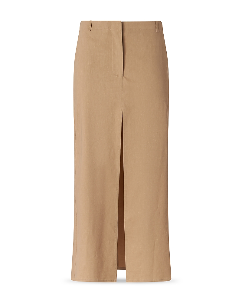 Pinko Hylda Stretch Linen Blend Skirt