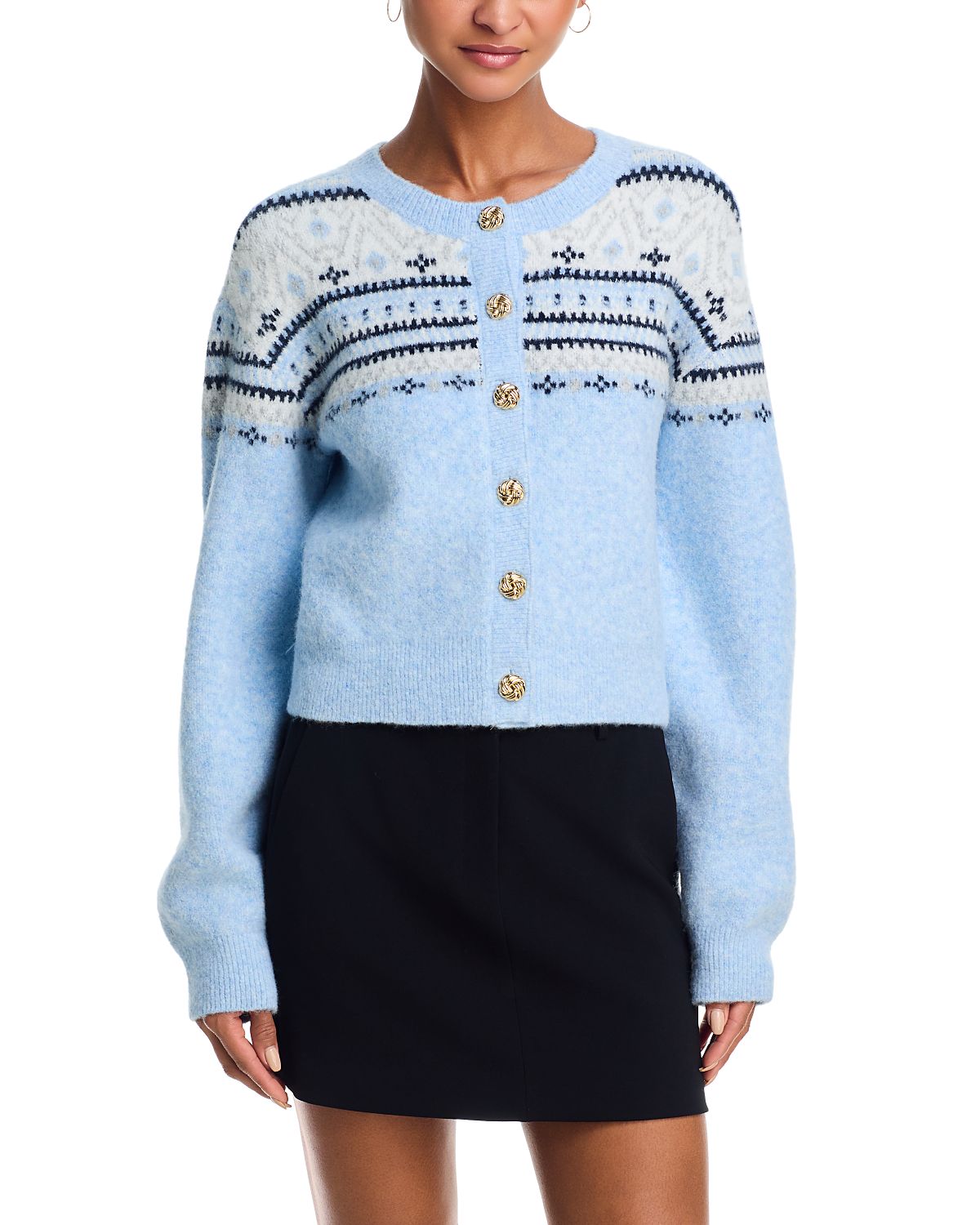 Generation Love Hilda Fair Isle Cardigan Sweater