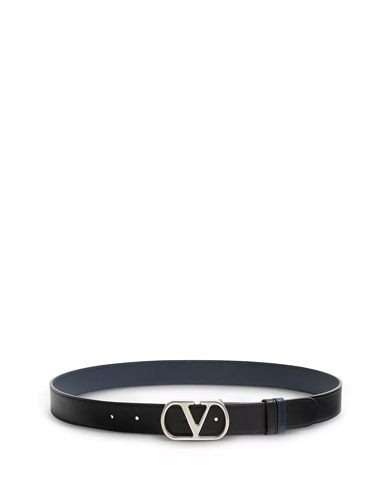 Valentino Garavani Men's Reversible Leather Belt