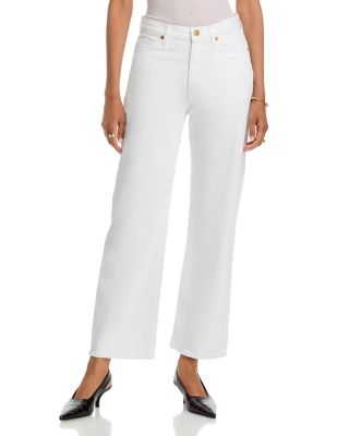 Sade Mid Rise 32" Jeans in Ecru 