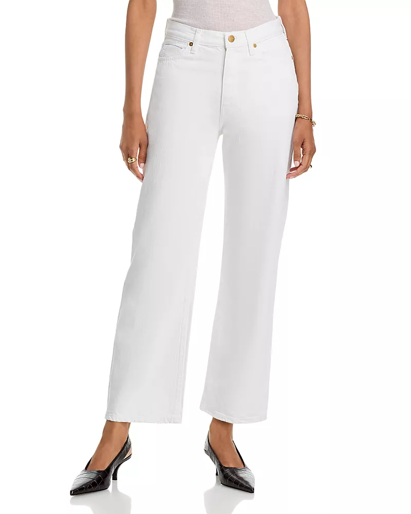 Tove Sade Mid Rise 32 Jeans in Ecru