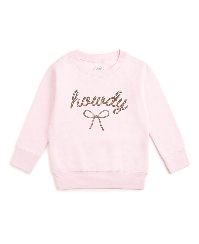 Sweet Wink Girls' Howdy Darling Western Sweatshirt - Baby, Little Kid