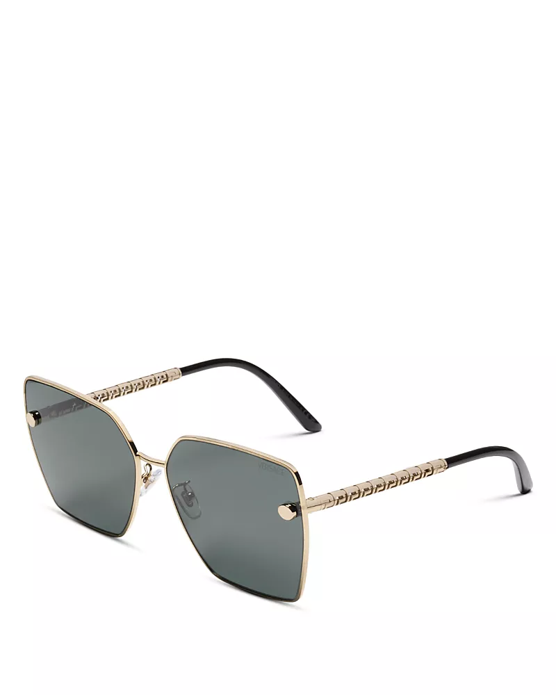 Versace Square Sunglasses, 63mm