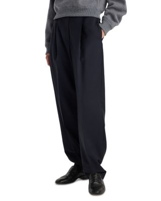 Daria Single Pleat Straight Leg Trousers