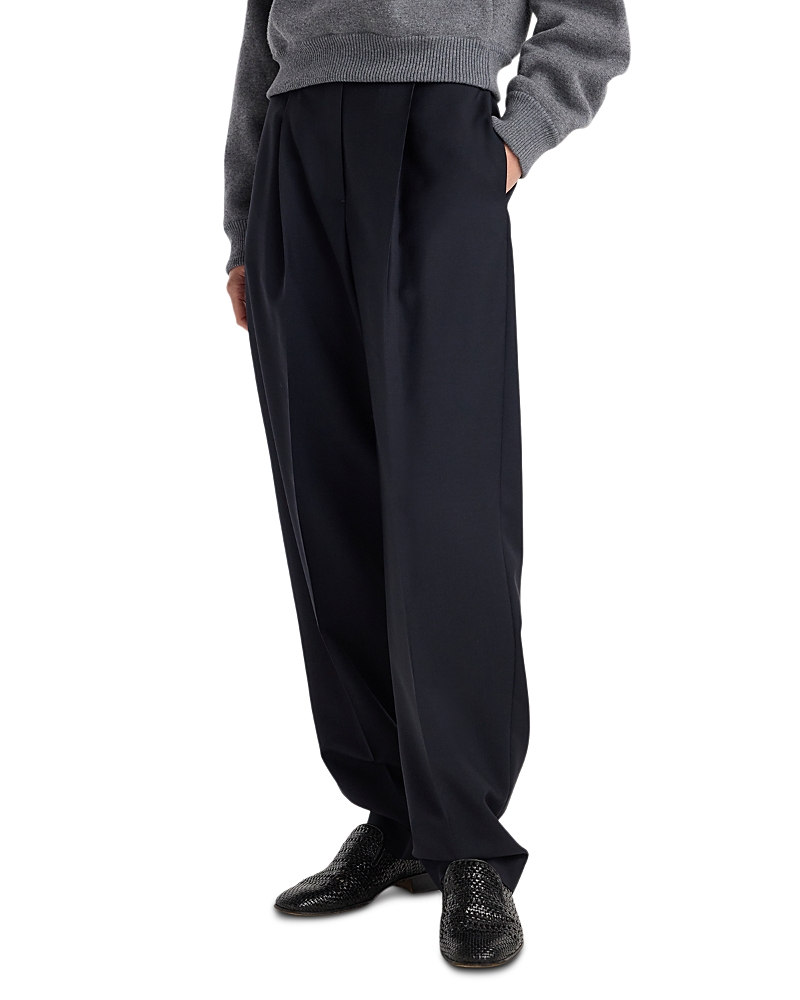 Rohe Daria Single Pleat Straight Leg Trousers