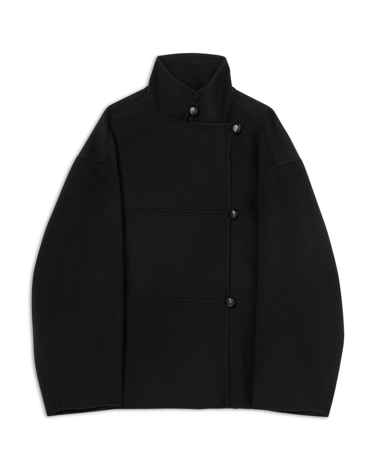 Double Faced Wool Blend Jacket